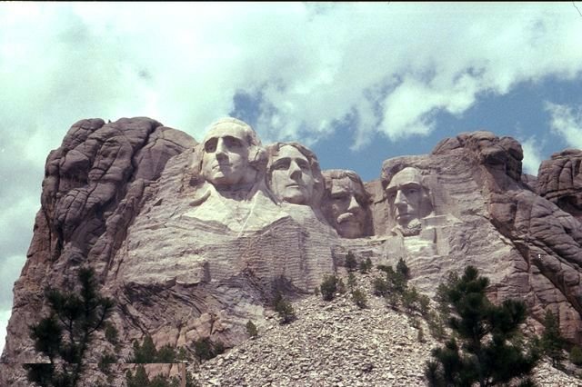 Mount Rush More--The Most Famous Mountain In U.S. As The Faces Of Most Important Presidents Of U.S. Is Carved In It